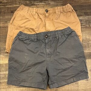 Set of men’s Chubbies Original Stretch 5.5 inseam shorts